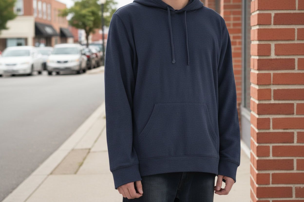 Unisex Jacquard Hoodie European American Fit