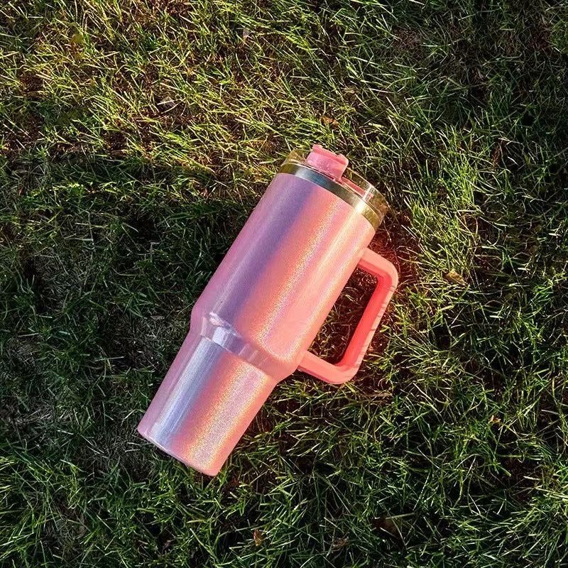 Gradient Insulated Tumbler Stainless Steel Large Capacity
