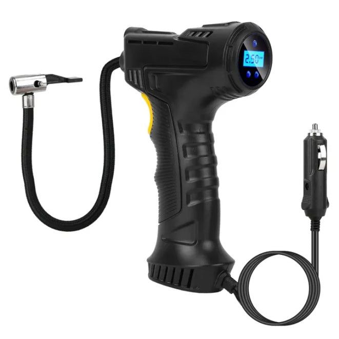 Portable Tire Inflator with Digital Gauge and Fast Pump