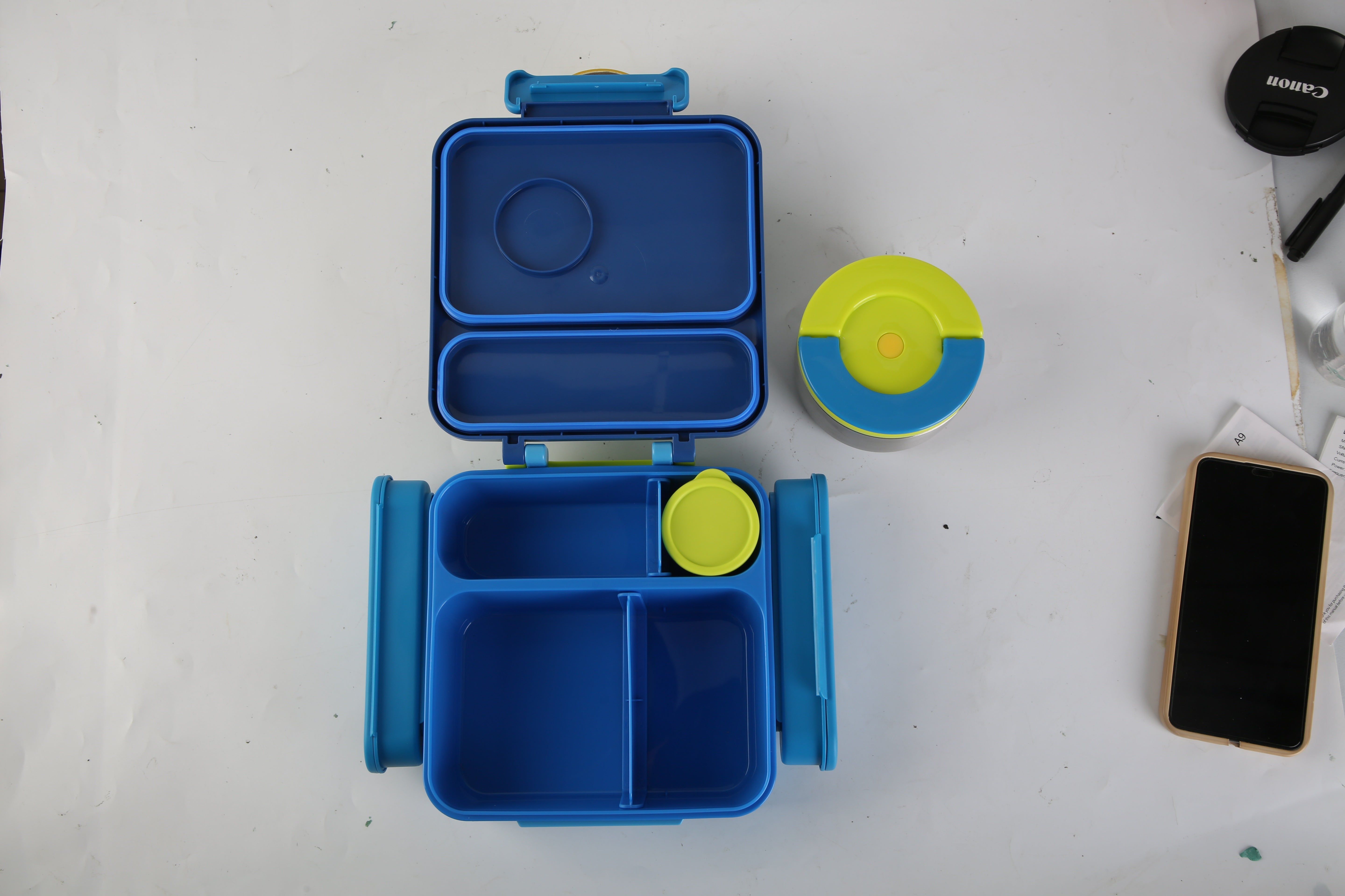 Kids Thermal Lunch Box With Insulated Storage Bag Set