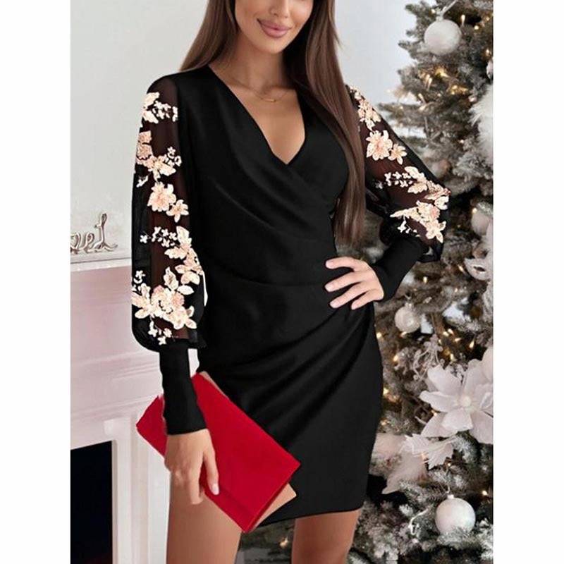 Lace Bodycon Mini Dress Elegant Party And Cocktail Wear