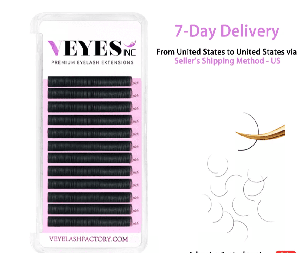 Individual Eyelash Extensions 8–20mm Faux Mink Matte Lashes for Professionals in jet black, soft and natural style, ideal for salon use.