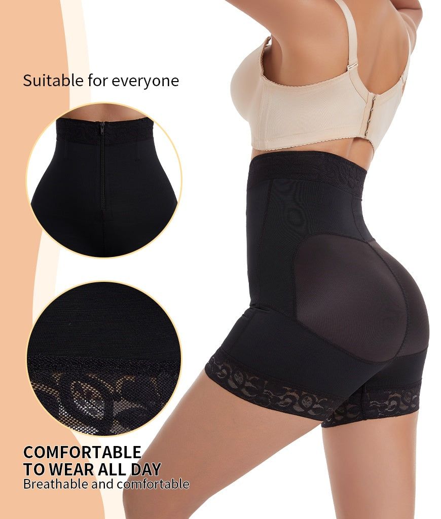 Womens Waist Trainer Shaper Shorts with Tummy Control