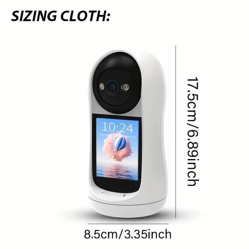 1080P Smart Camera with Built-in Screen Real-Time Video Calling & Seamless Communication Perfect for Home, Office or Remote Work