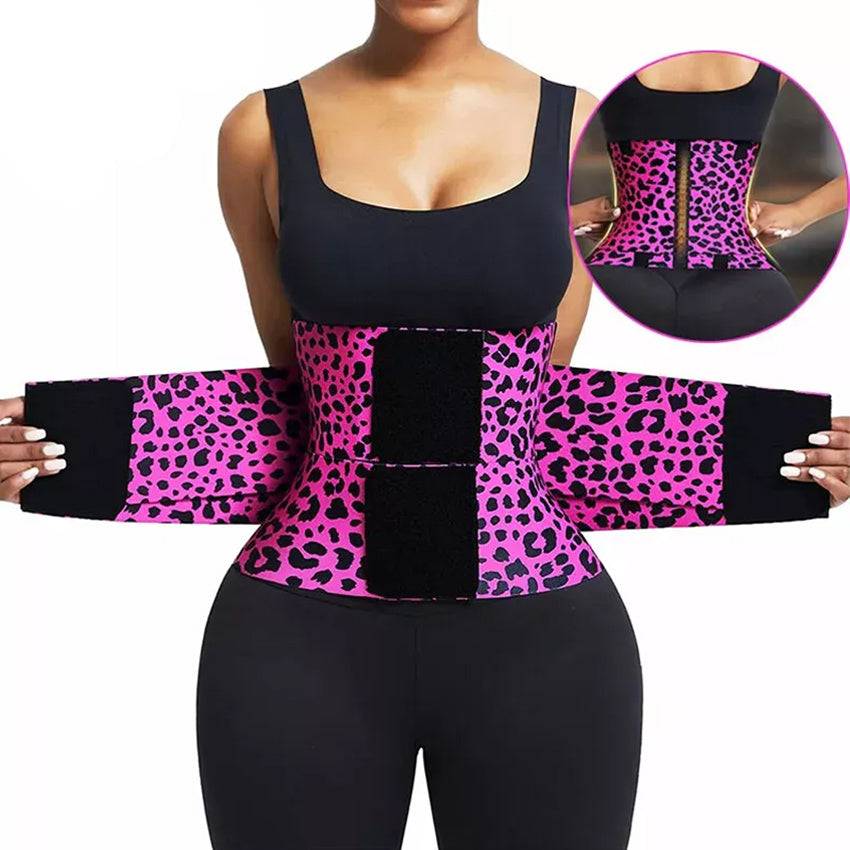 Waist Trainer & Trimmer Belt Tummy Control Body Shaper for Workout, Fitness & Everyday Waist Support
