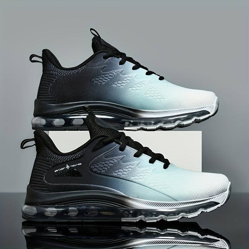 Men’s Non-Slip Training Sneakers with Button Closure, Lightweight Indoor & Outdoor Running Shoes