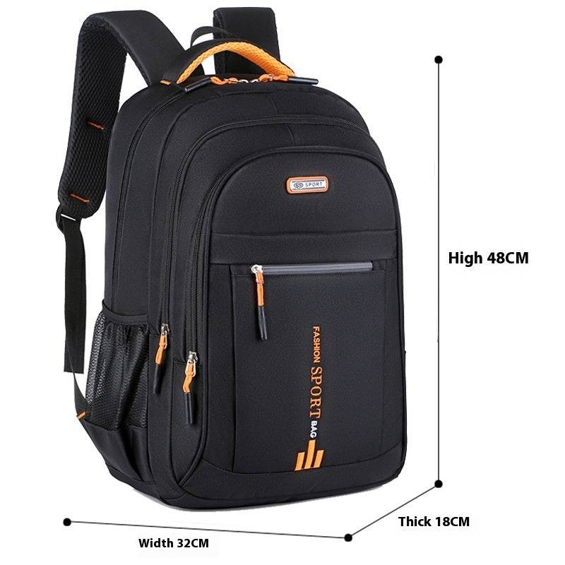Men Laptop Backpack Large Capacity Travel USB Bag