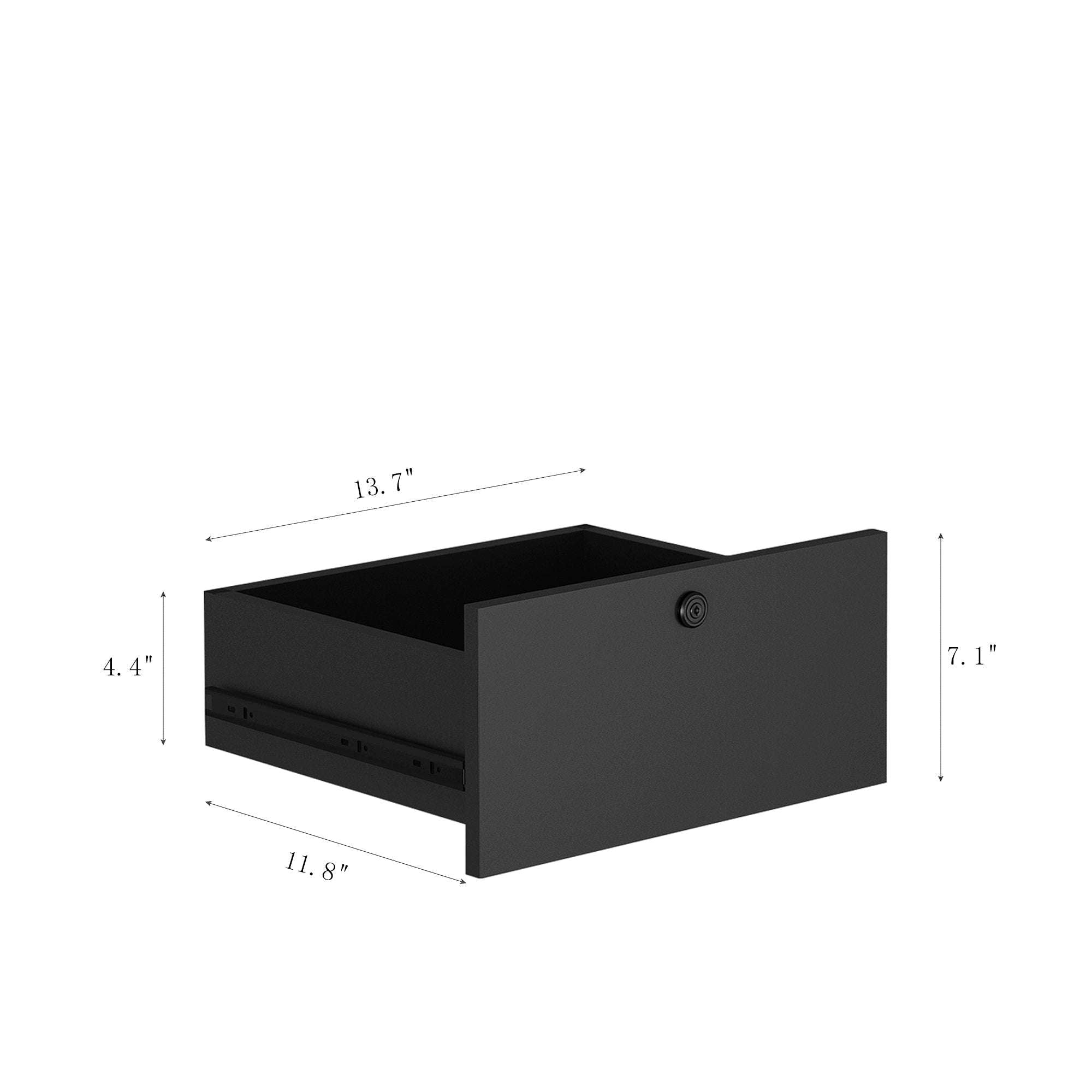 Smart Nightstand With Charging Station And Bookshelf