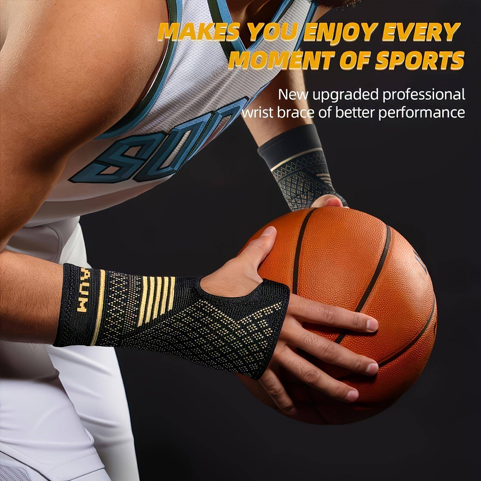 Copper Wrist Arm Sleeves for Daily Support