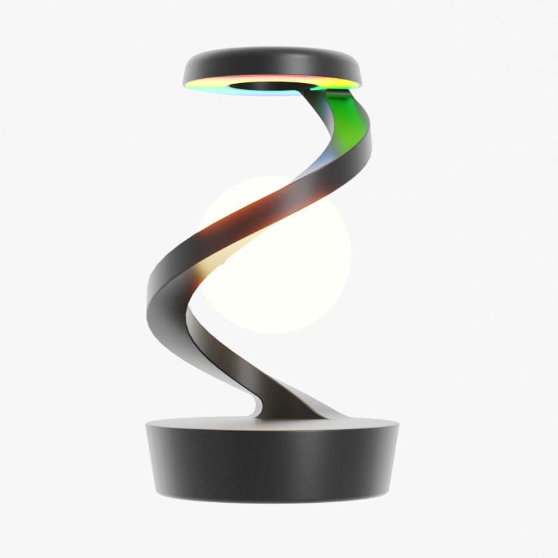 Rotating Moon Desk Lamp With Phone Wireless Charging Sensor Control Table - PMMNAPOLES