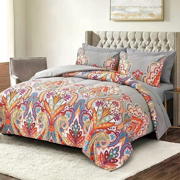 Twin Duvet Covers Set with Pillowcase Two Piece Design