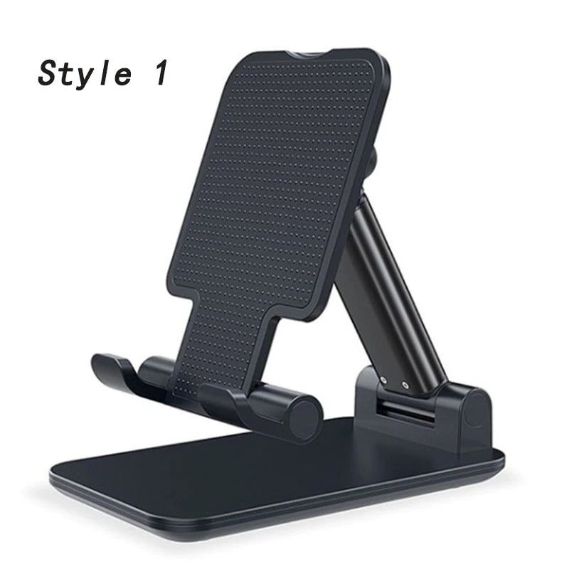 Adjustable Metal Desktop Phone Stand for Phones and Tablets