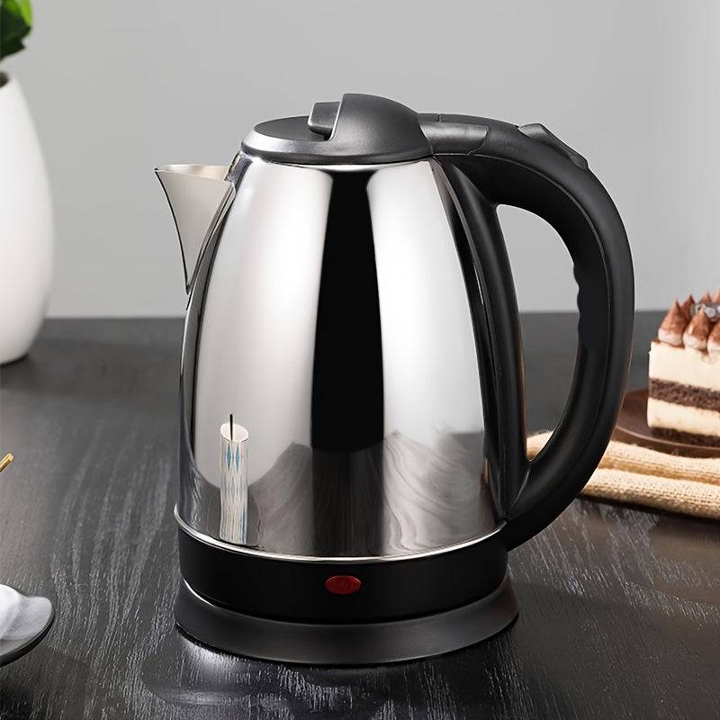 Premium 304 Stainless Steel Electric Kettle – 110V Fast Boil with Auto Shut-Off, Food-Grade, US Plug, Ideal for Home, Coffee & Dorm Use