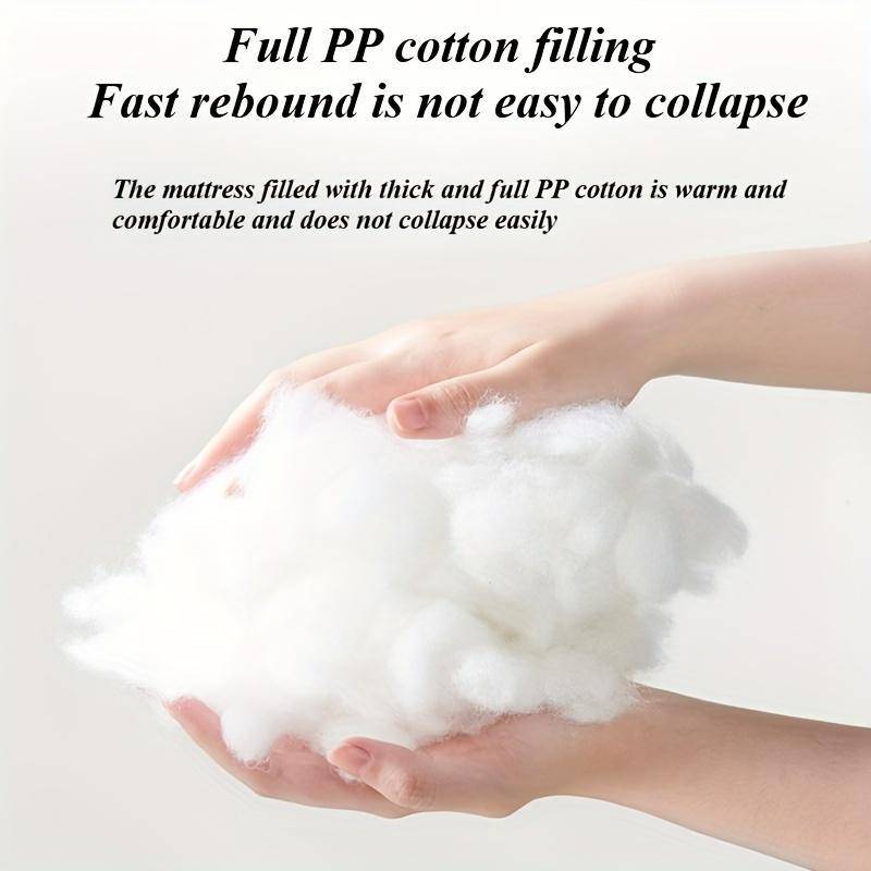 Portable Recliner with Thick Cushion and Easy Fold Design