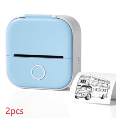 Portable Mini Thermal Label Printer Home Photo Printer Student Wrong Question Printer Bluetooth Mini Label Printer Price Tag - PMMNAPOLES