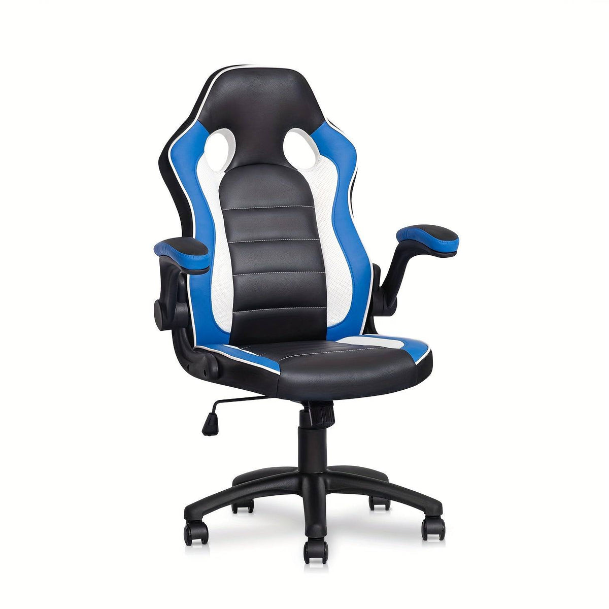 Ergonomic Gaming Chair with Flip-Up Arms – MoNiBloom Padded Computer Chair for Adults, Men & Women Gamers