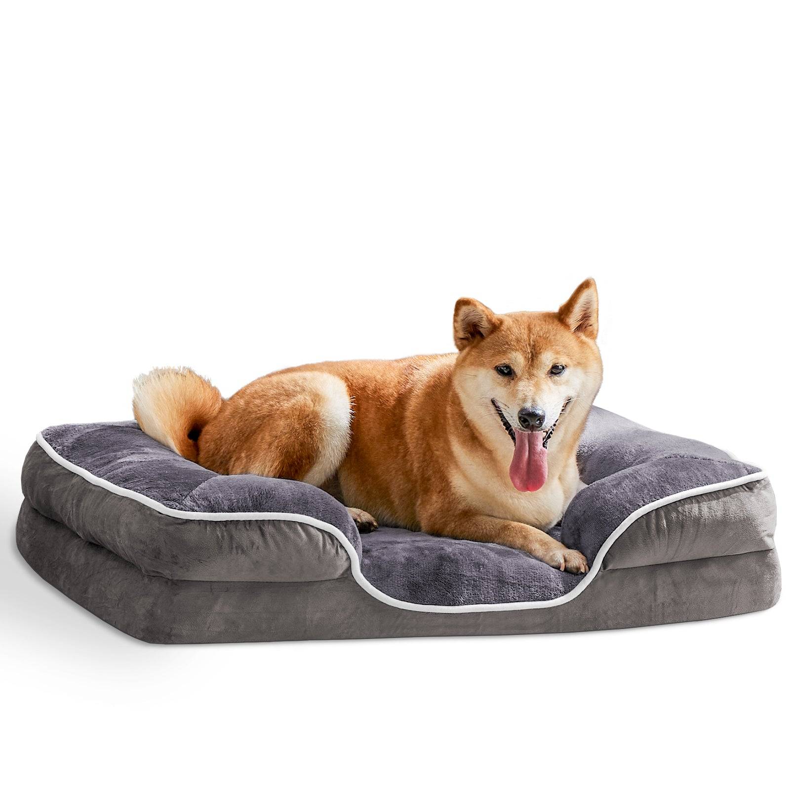 Orthopedic Dog Bed with Memory Foam Support