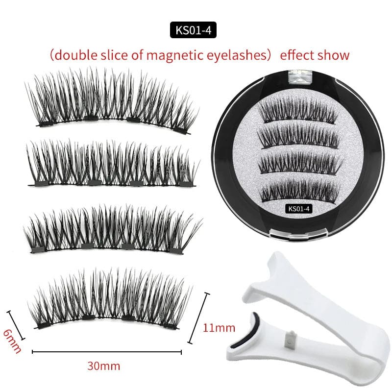 Reusable magnetic false eyelashes - PMMNAPOLES