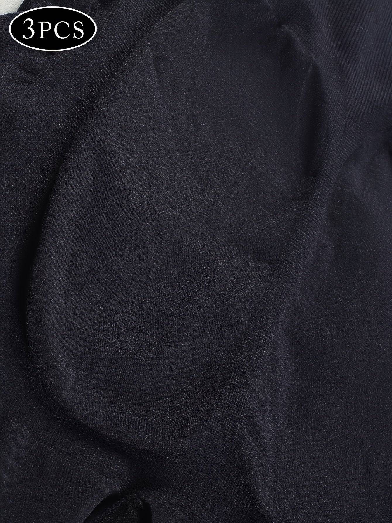 Detailed view of hip-lifting padding on black shapewear bodysuit from 3pcs Women’s Bodycon Shapewear Bodysuits for enhanced curves and support.