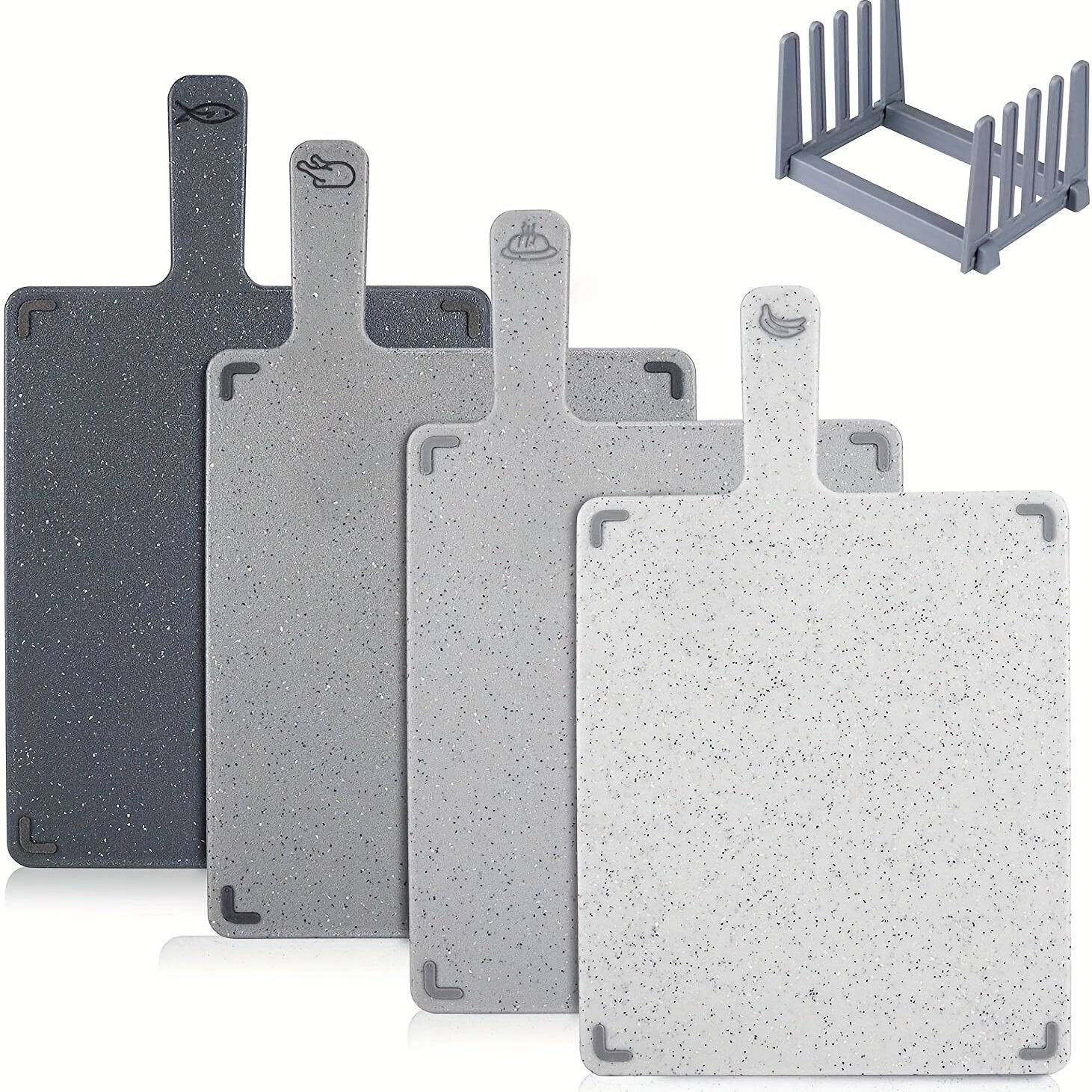 Heavy Duty Cutting Board Set With Stand