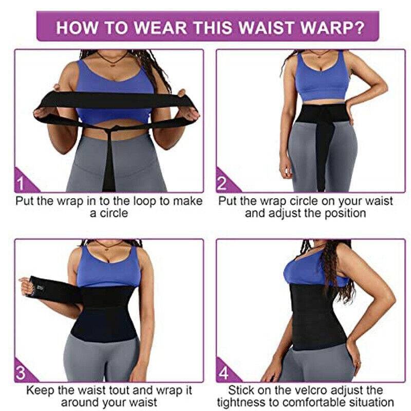 Snatch Me Up Adjustable Waist Trainer Support