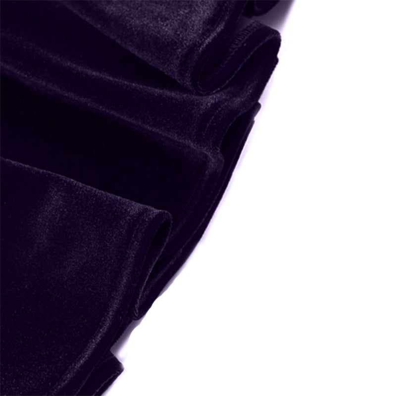 Blouse Velvet V Neck Long Sleeve Sequin Elegant Solid Top