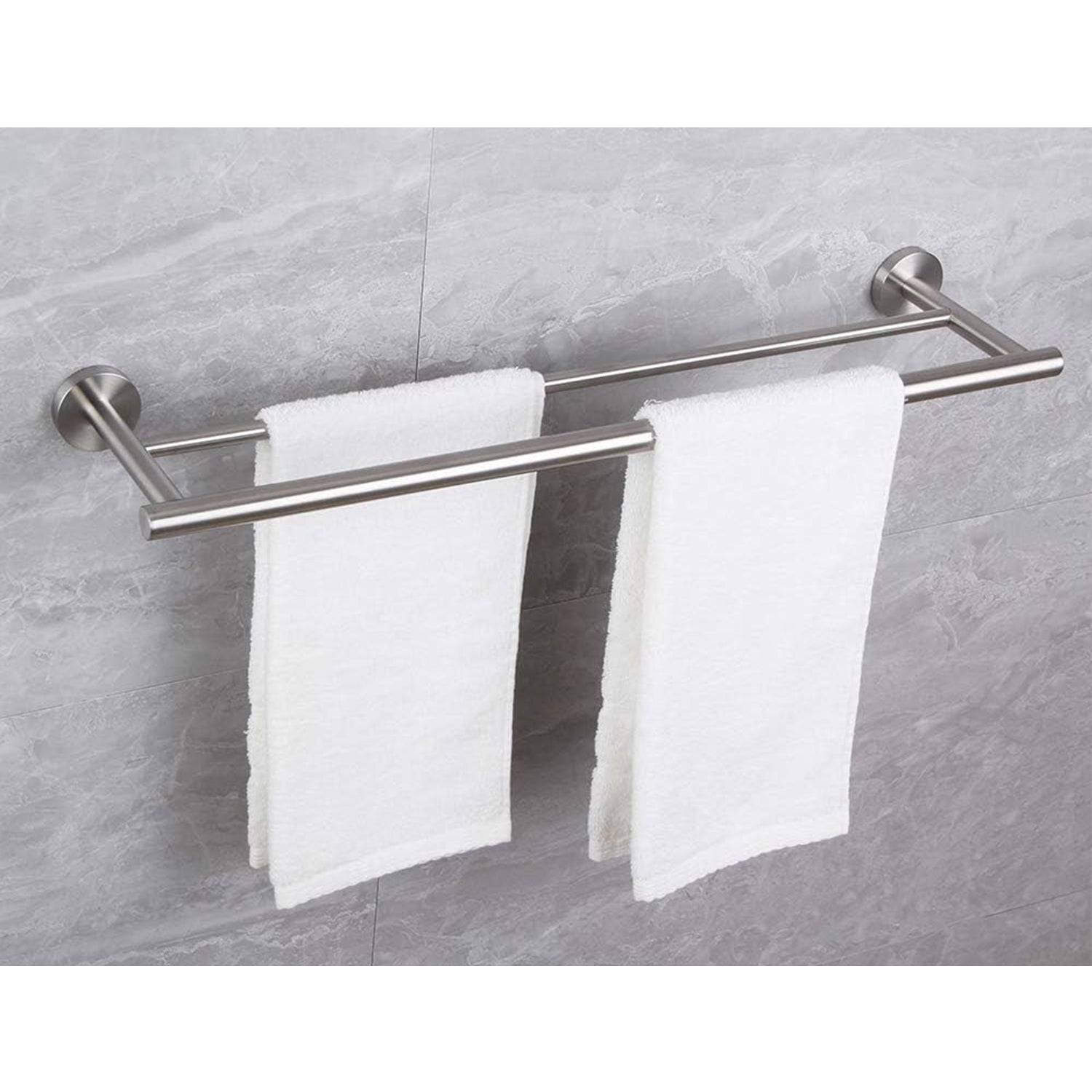 23.6 Inch Stainless Steel Wall Mounted Towel Rack