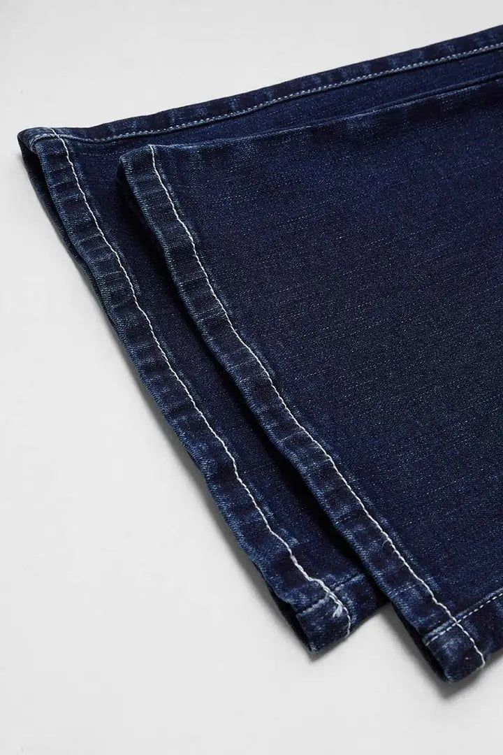 Women Ripped Wide Leg Jeans with High Waisted Fit