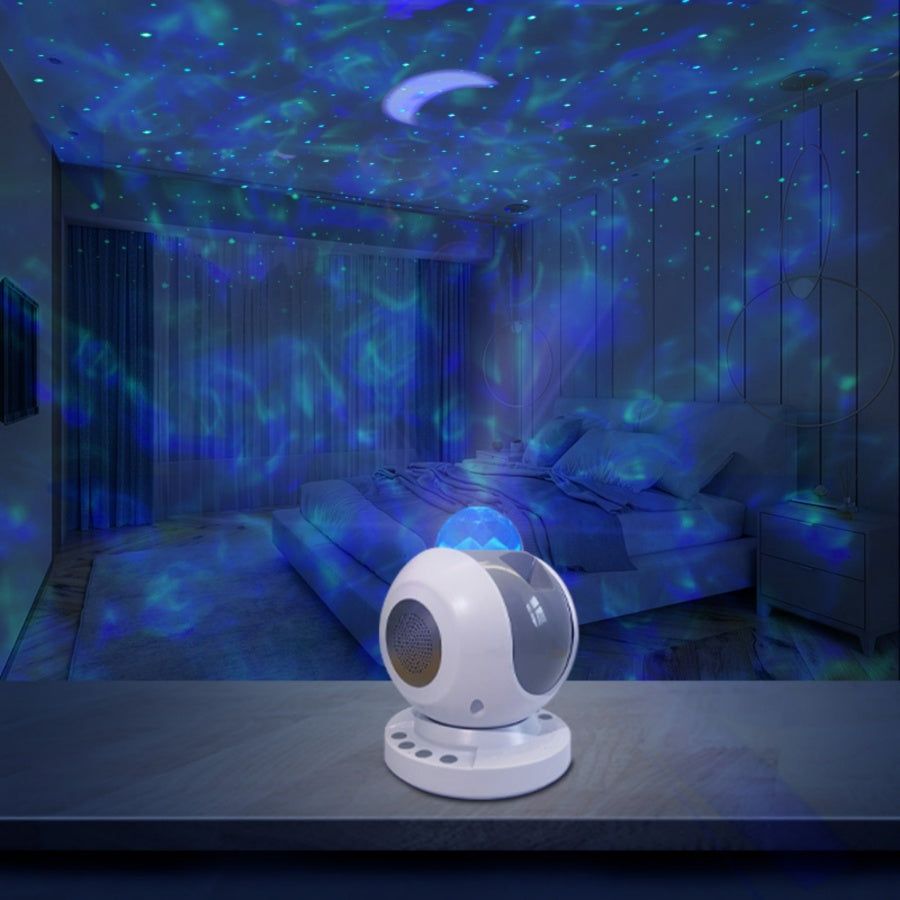 Starry Sky Projector Light With Bluetooth Speaker
