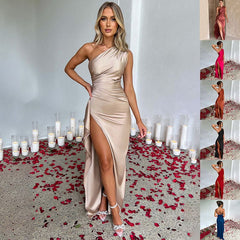 Sexy one shoulder summer dress - PMMNAPOLES