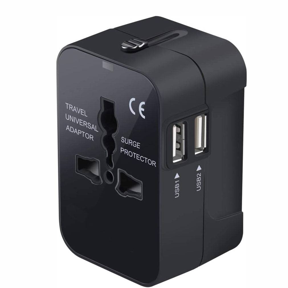 All in One Universal Travel Adapter for Worldwide Use