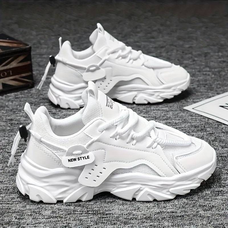 Men’s Trendy Mesh Sneakers – Breathable Versatile Casual Fashion Shoes for Daily Wear