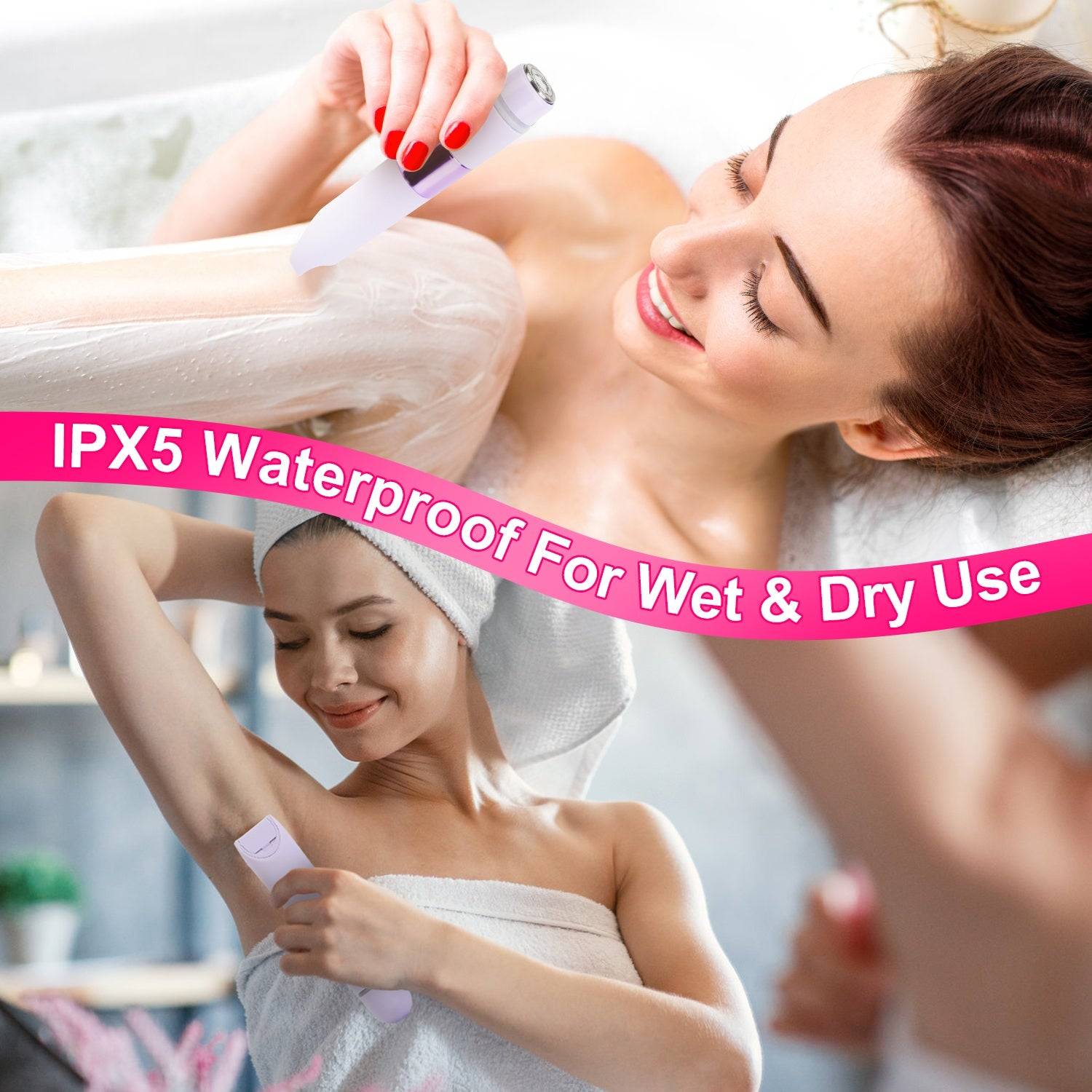 2 in 1 Women Hair Clipper Bikini Trimmer