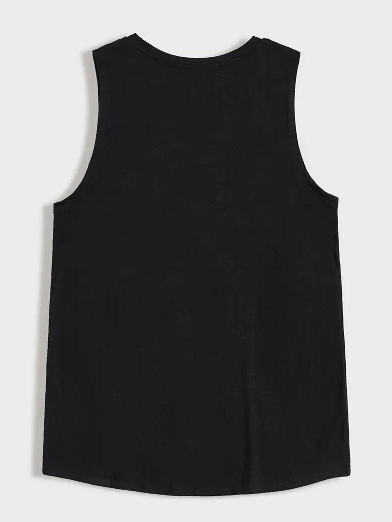 Men’s Sleeveless Tank Top Cotton Crew Neck Miami Beach Graphic Casual & Comfy Fit