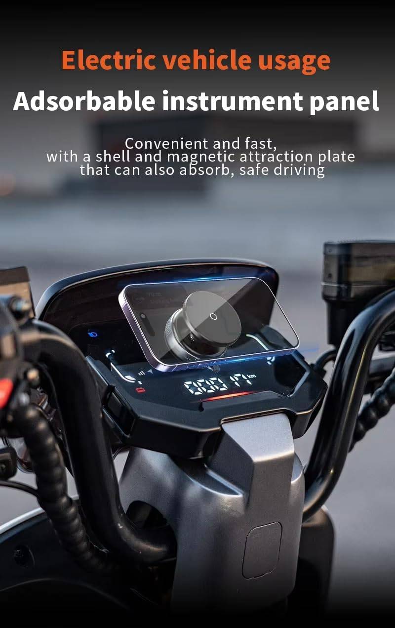 360 Adjustable Magnetic Car Phone Holder With Vacuum Suction