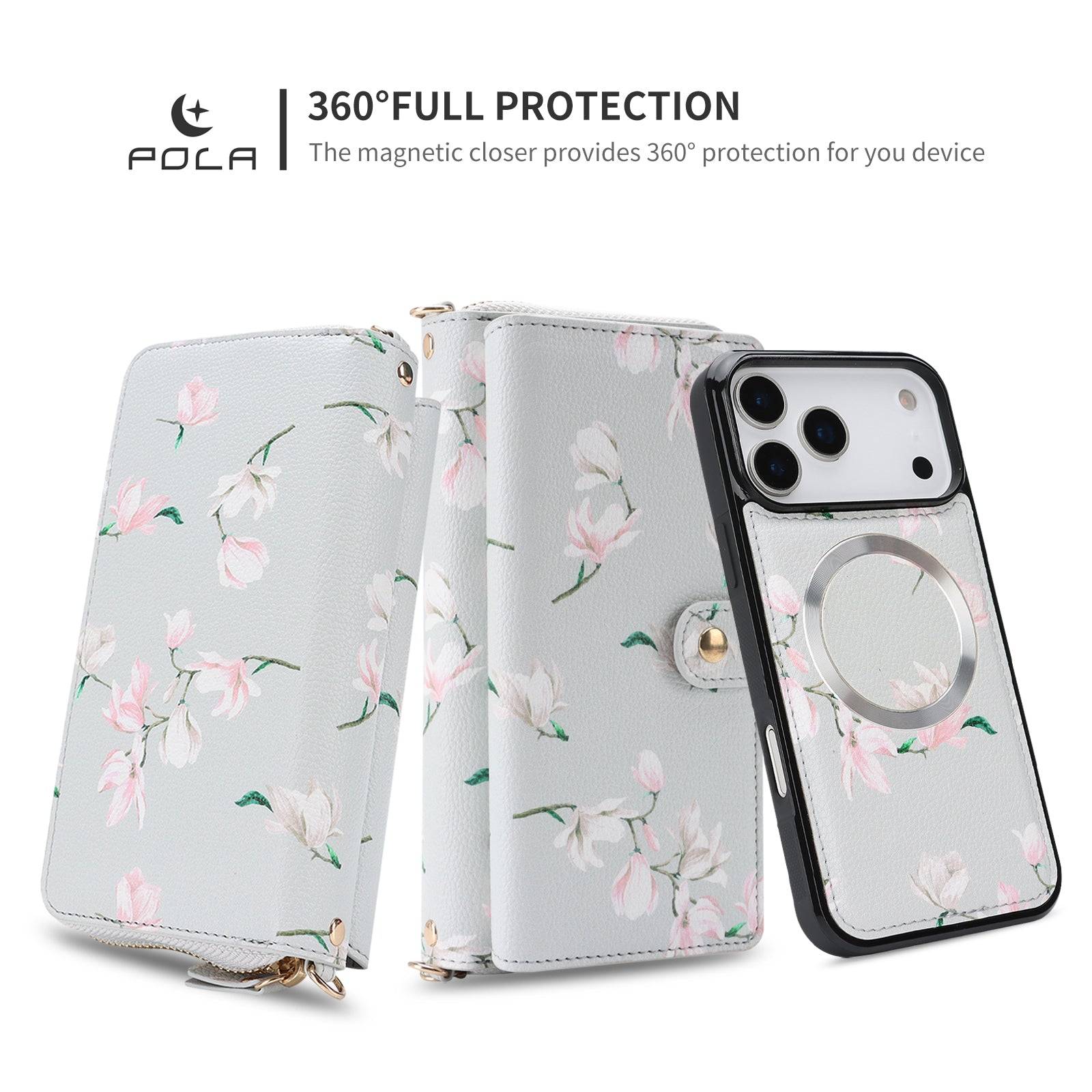 Crossbody Wallet Phone Case for iPhone 17 Pro Max