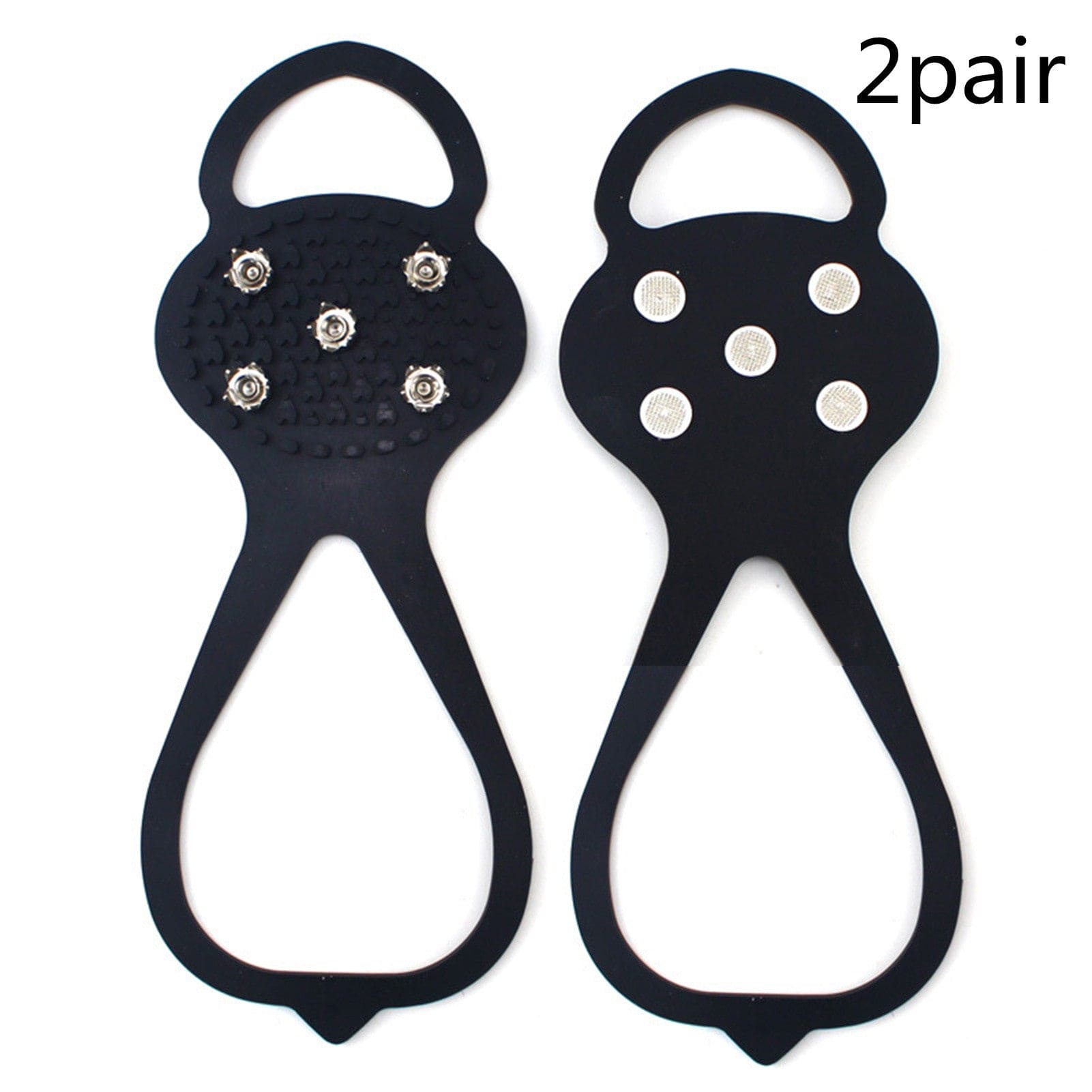 Antideslizante cubierta de Zapatos tipo calabaza Simple crampones antideslizantes crampones - PMMNAPOLES