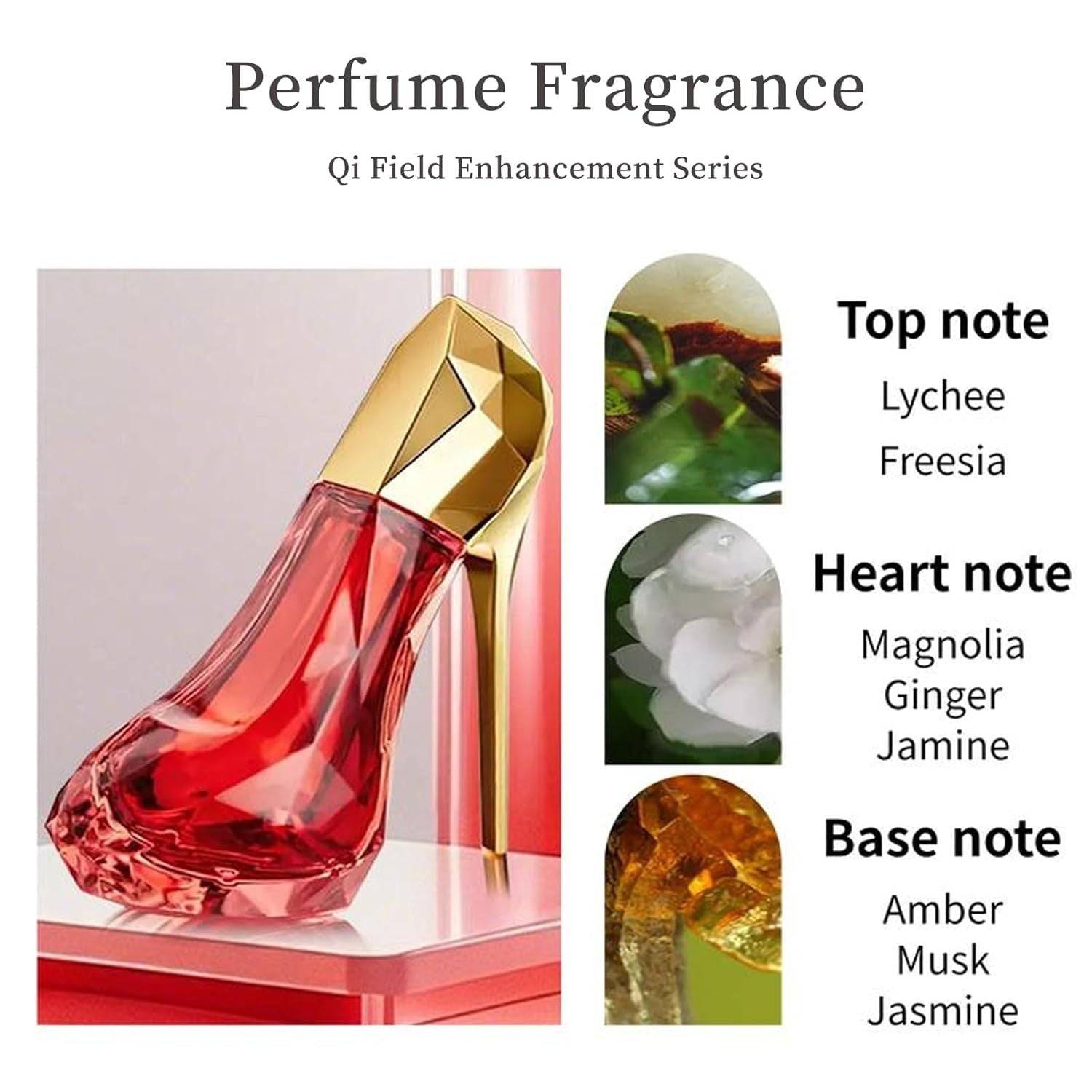 Womens Red High Heel Perfume Decorative Bottle
