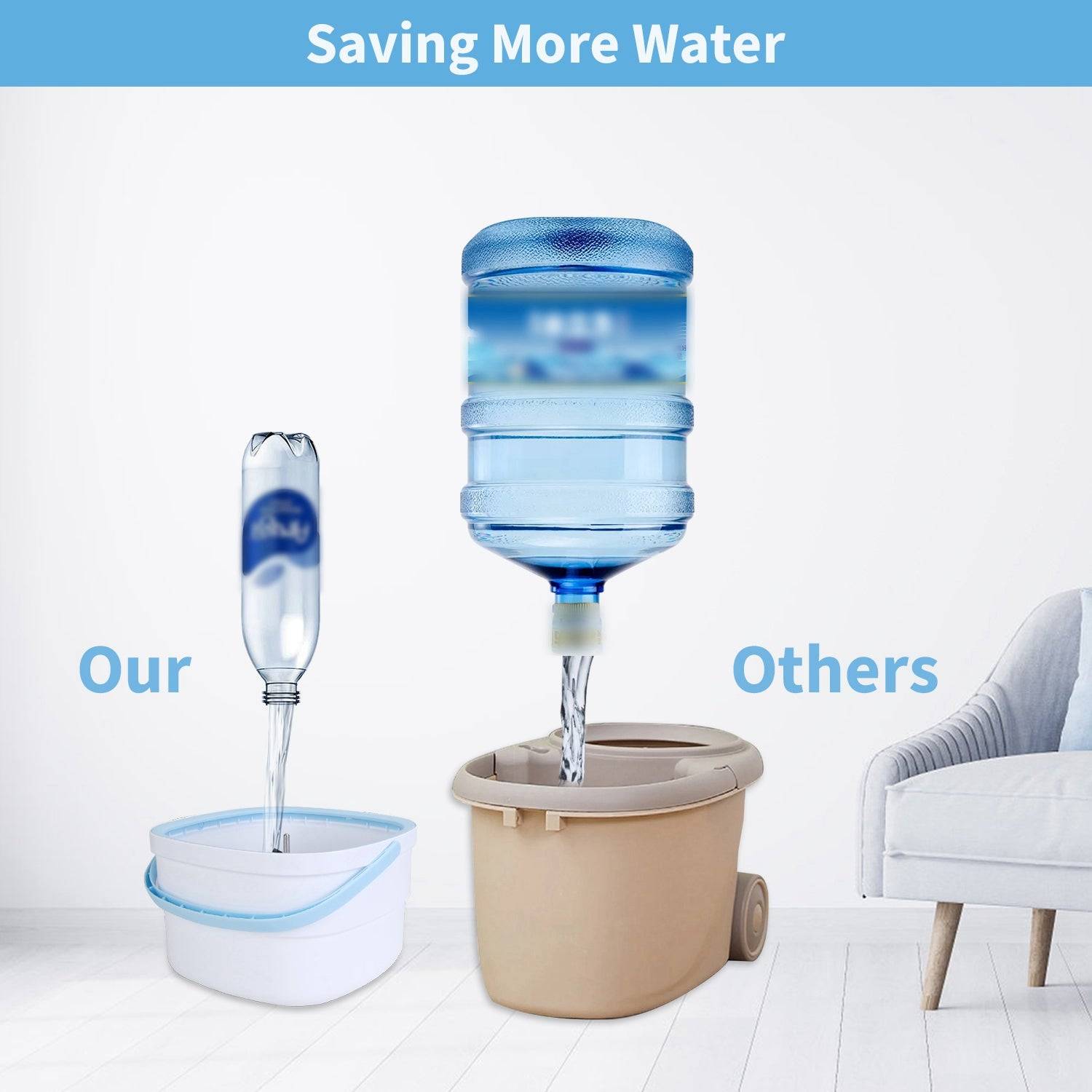 Spin Mop and Bucket Set for Effective Floor Cleaning