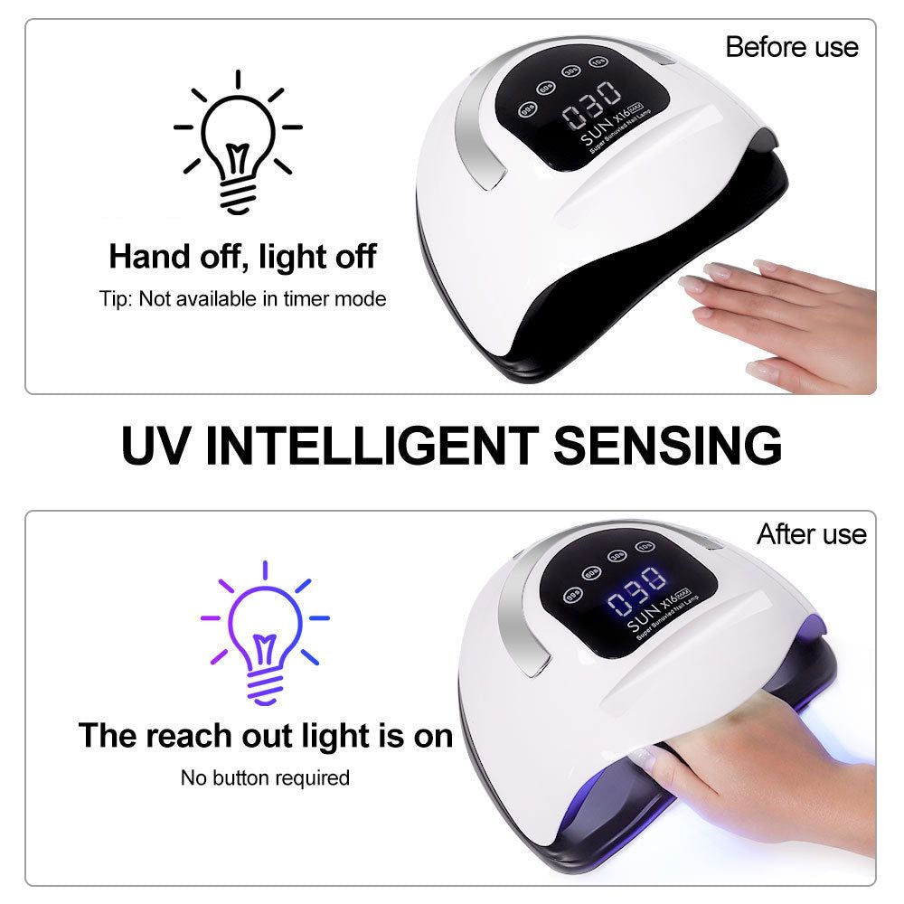 UV Nail Lamp with Touch Screen and Auto Sensor