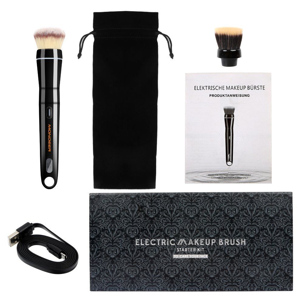 Electric Makeup Brush with Adjustable Speed Control