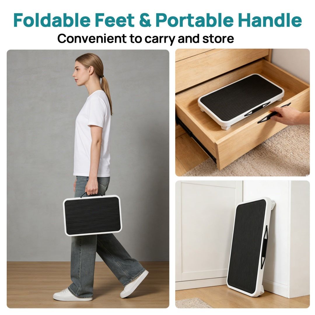 Heavy Duty Folding Step Stool Metal Anti Slip