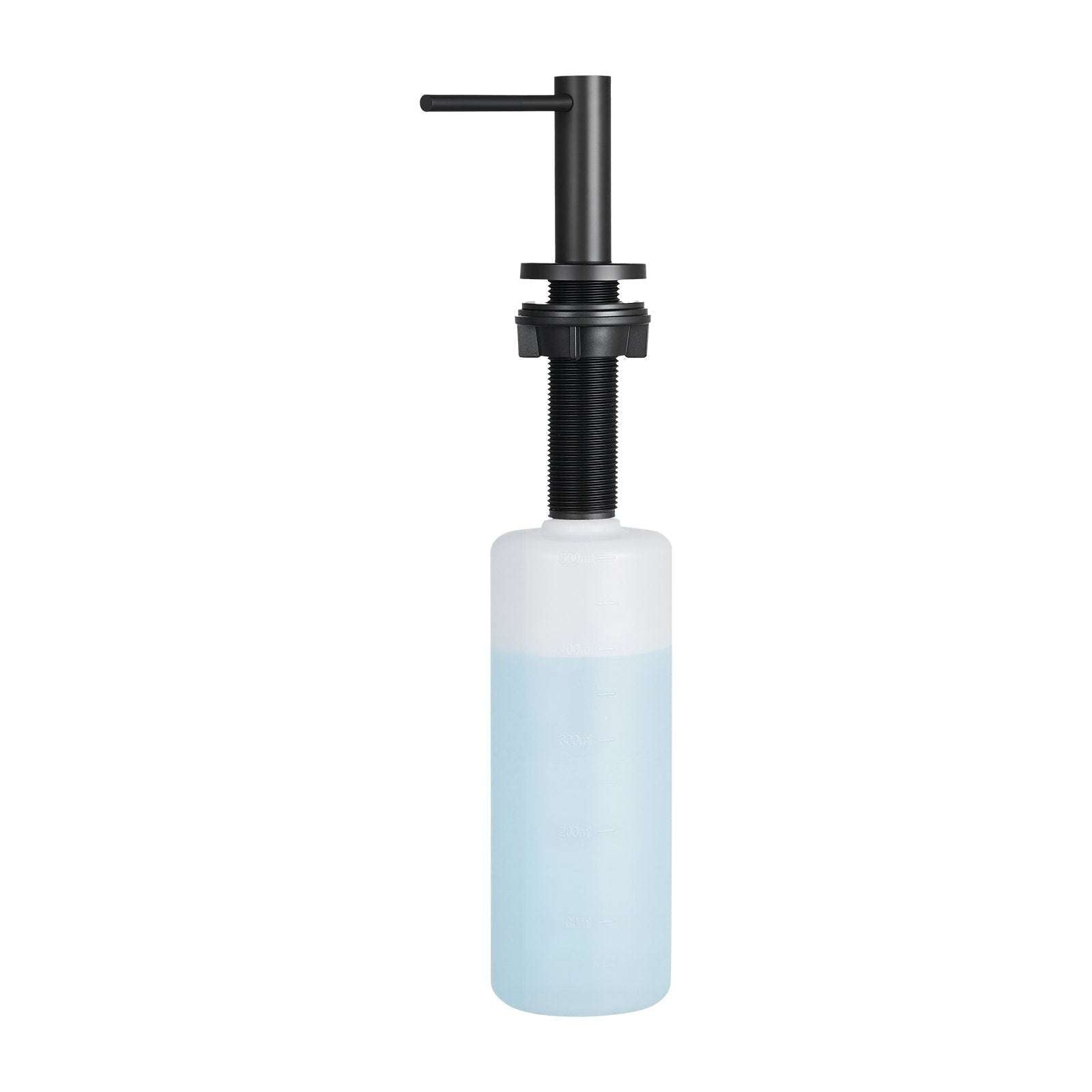 Stainless Steel Soap Dispenser with 17oz Refillable Bottle