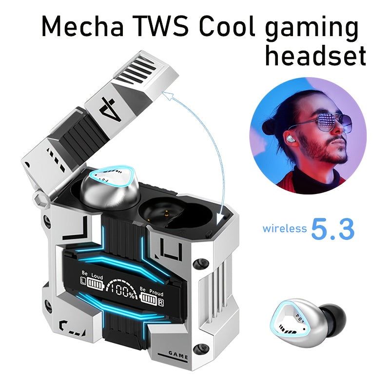 Sci Fi Wireless Earbuds With ENC And 120H Battery