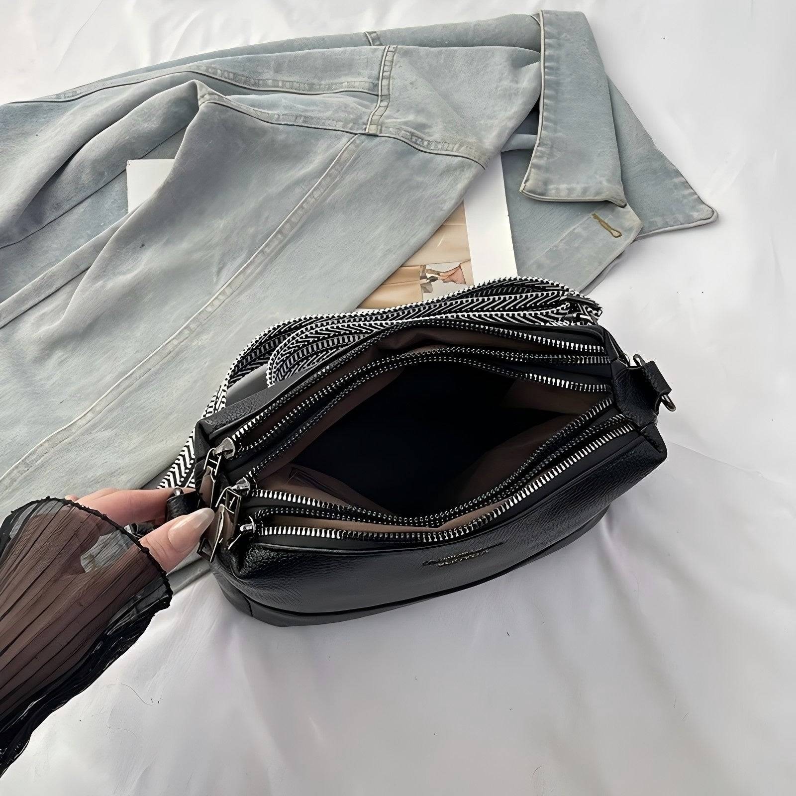 Versatile PU Crossbody Shoulder Bag With Adjustable Strap