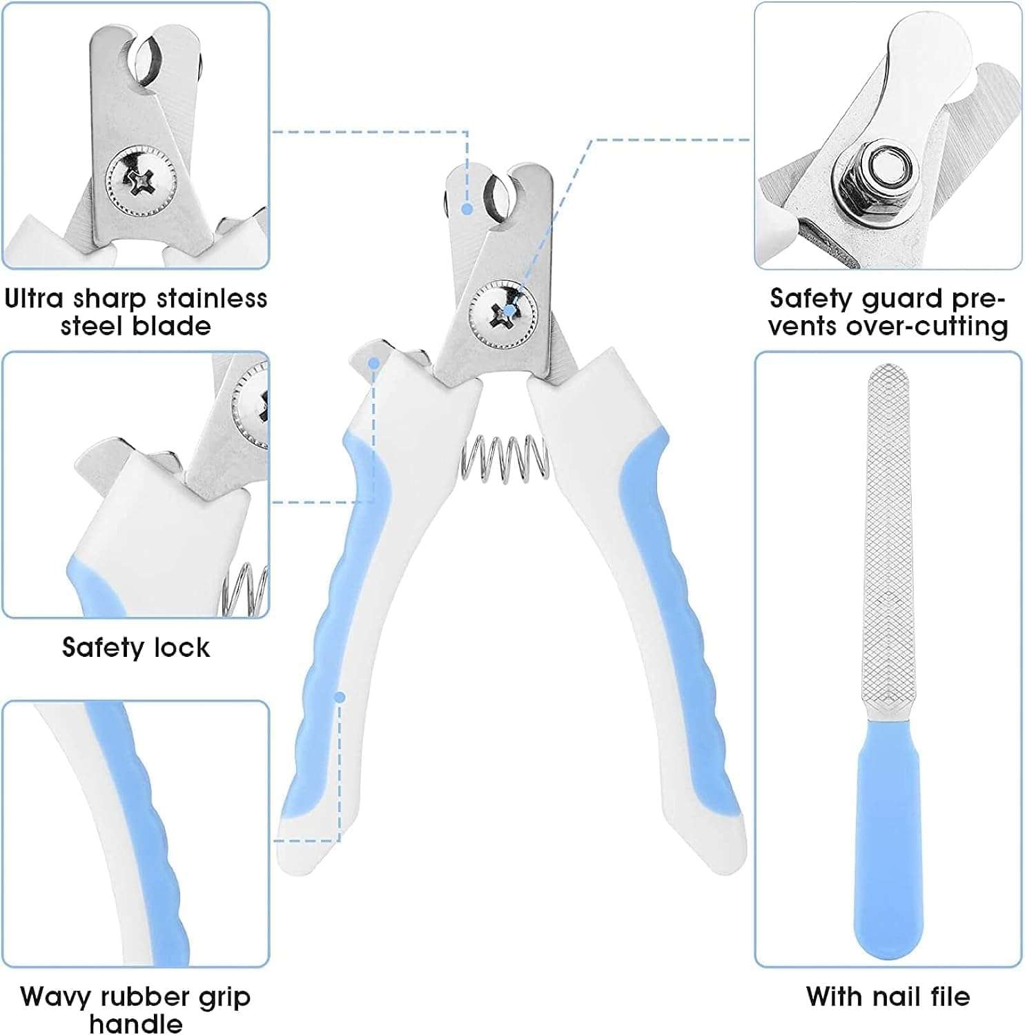 Dog Grooming Supplies 7 Piece Pet Care Kit