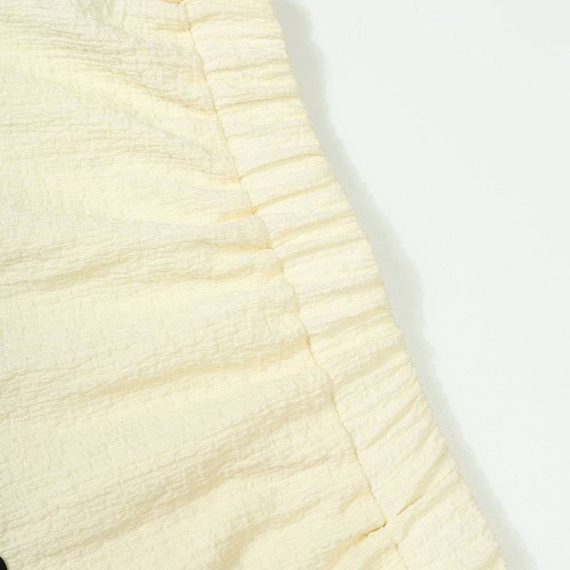 Womens Summer Two Piece Set With Strapless Skirt