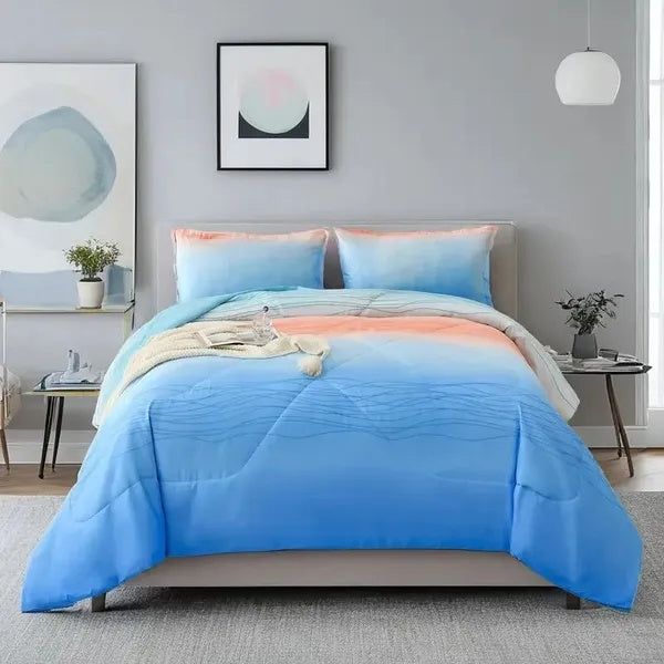 Bedding Sets Lightweight Quilt 3 Piece Bedspread Shams