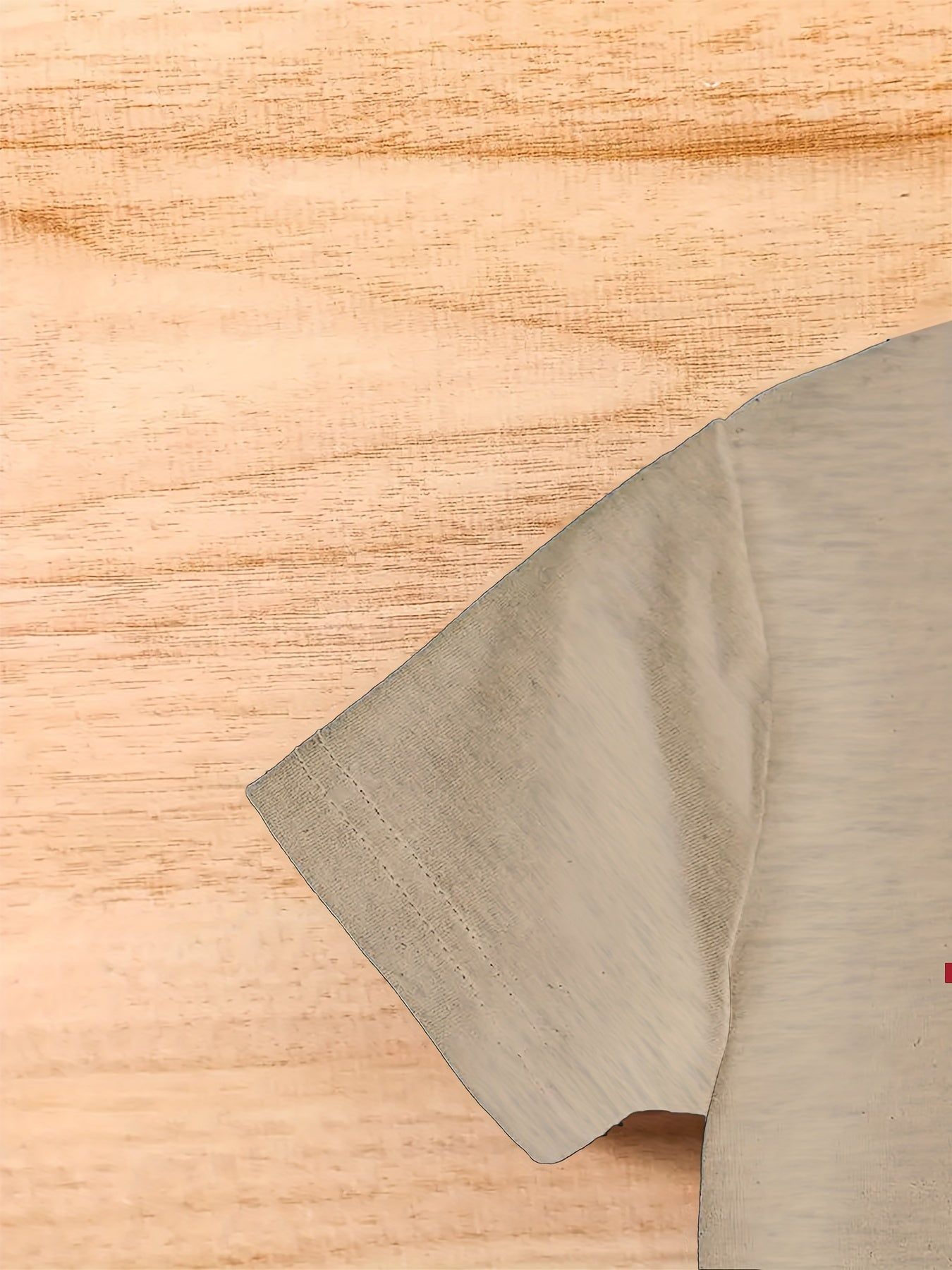 T Shirt Retro Round Neck 1979 Teddy Print Soft Stretch