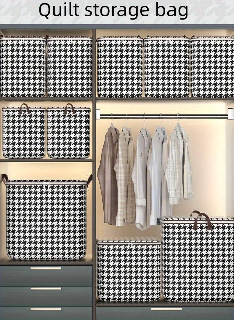 3 Pack 100L Foldable Storage Bags Set